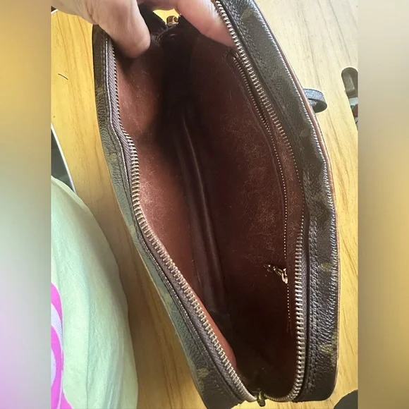 LOUIS VUITTON Marly Dragonne leather Monogram Brown Clutch Bag - Picture 7 of 16